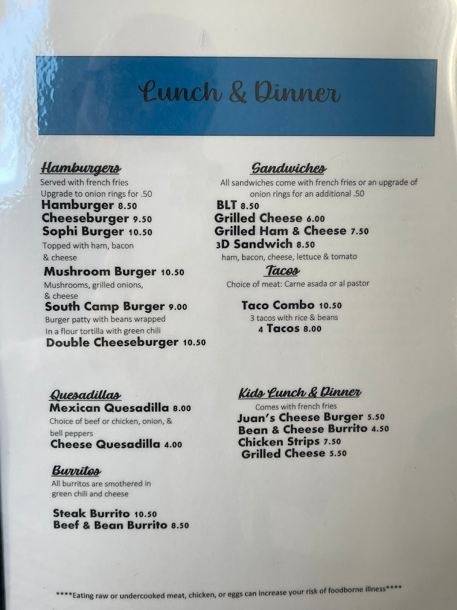 Menu Lake House Cafe-5